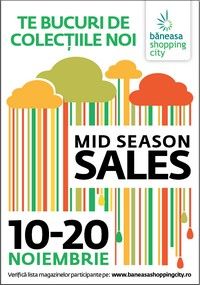 La Băneasa Shopping City oferte speciale şi discount-uri de Mid Season Sales