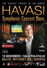 Spectacolul Havasi - Symphonic Red Concert Show aproape de sold out!