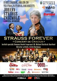 Bilete epuizate la concertul Johann Straus Ensemble de la TNB