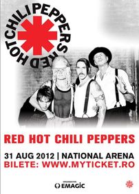 RED HOT CHILI PEPPERS in premiera in Romania!