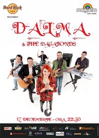 Dalma&The Vagabonds cântă în Hard Rock Cafe