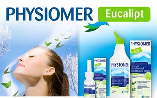 Ai nasul înfundat? Încearcă Physiomer Eucalipt