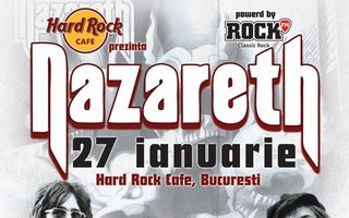 Nazareth cântă vineri în Bucureşti, la Hard Rock Cafe!
