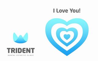 Card "I love you!" de la Clinica Trident