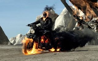 În Grand Cinema Digiplex, Ghost Rider: Demonul răzbunării - expoziţie de recuzită şi costume