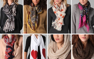Modă: 9 moduri în care să foloseşti eşarfa ca să fii trendy