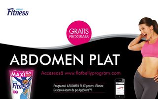 Nestlé Fitness lanseaza Programul ABDOMEN PLAT