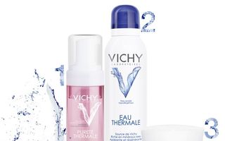 “Apa pielii frumoase” de la Vichy: Secretul ritualului de înfrumuseţare al pielii