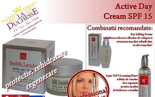Active Day Cream SPF 15 - protectie, rehidratare, regenerare!