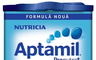 Noua formulă Nutricia Aptamil de la 1an+ testată de copiii din peste 500 de creşe