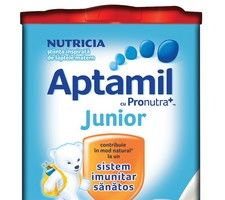 Nutricia lansează laptele fortifiat premium - Aptamil Junior de la 3ani