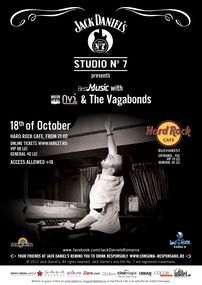 Jack Daniel`s Studio No. 7 prezinta concertul Ovi & The Vagabonds la Hard Rock Cafe