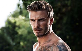 David Beckham, sexy în lenjerie intimă