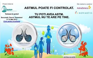 Testări gratuite pentru depistarea astmului