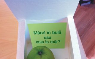 „Mărul în bulă sau bula în măr“, dilemă rezolvată