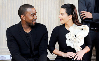 Cel mai mediatizat cuplu din lume: Kim Kardashian şi Kanye West. Imagini inedite