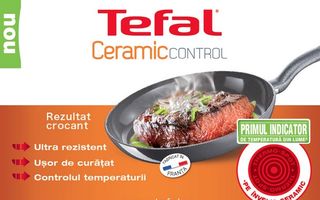 Tefal lansează gama de tigăi Ceramic Control