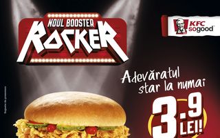 Rocker Booster, adevăratul star al sandvişurilor de la KFC