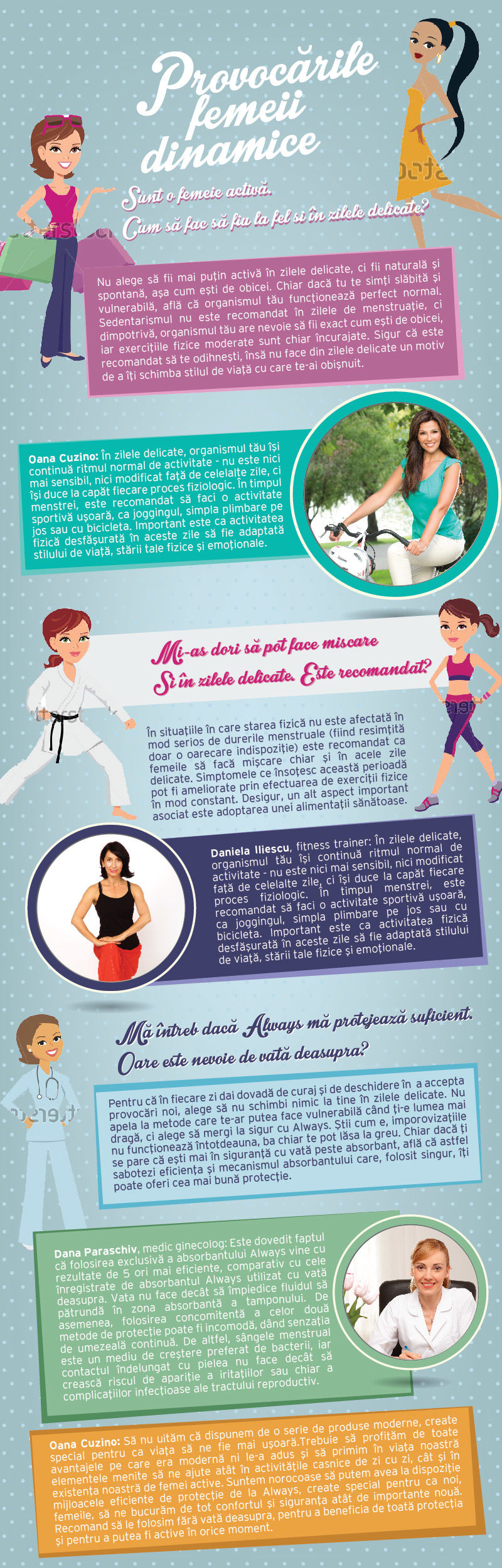 Provocarile femeii dinamice