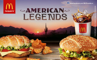 McDonald’s România lansează în premieră Nevada Chicken, Arizona Beef și Glory Pie