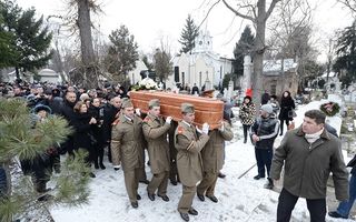 Adrian Iovan, înmormântat cu onoruri militare