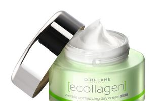 Cremă lejeră de zi cu efect de corectare a ridurilor Ecollagen de la Oriflame