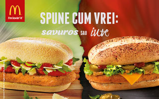 Chicken Tasty și Chicken Hot: Două sandvișuri noi de la McDonald’s