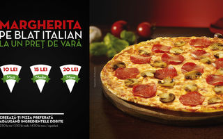 Pizza Hut Delivery reintroduce blatul Italian în oferta sa, disponibil la un preț de vară