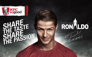 Cristiano Ronaldo, în meciul verii la KFC