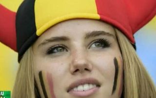Suporteră a Belgiei aflată în tribune la Cupa Mondială, aleasă de L'Oreal pentru promovare - FOTO, VIDEO