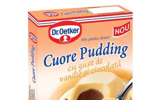 Dr. Oetker lansează Cuore Pudding, desertul fin și cremos cu o inimă de budincă