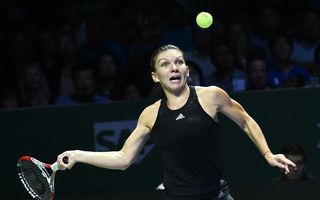 Turneul Campioanelor: Simona Halep, învinsă de Ana Ivanovici. Românca încheie grupa pe primul loc