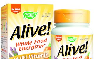 Alive!™ (fără fier), Mega-Nutrient pentru un nivel optim de energie și imunitate