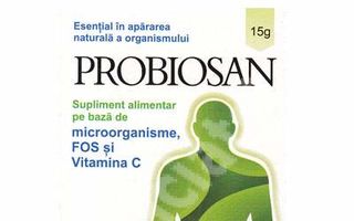 Probiosan – Combinaţia simbiotică pentru îmbunătăţirea sistemului imunitar