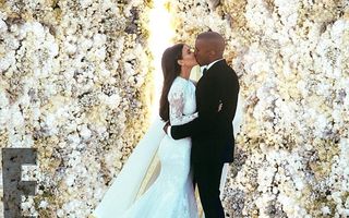 O poză de la nunta lui Kim Kardashian, cea mai apreciată în 2014 pe Instagram