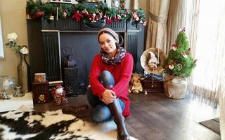 FOTO: Cum şi-a împodobit Andreea Marin casa, de Crăciun