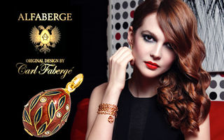 Alfaberge si fascinatia bijuteriilor ovoidale realizate dupa schitele originale ale maestrului Carl Faberge