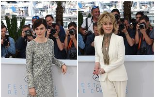 Frumuseţe la bătrâneţe: Rachel Weisz (45 de ani ) şi Jane Fonda (77 de ani), strălucitoare la Cannes