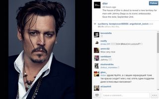 Johnny Depp, sexy la 51 de ani. Actorul a devenit imaginea unui nou parfum al casei Dior