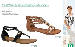 Noi selecţii de sandale pentru vara 2015