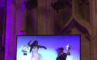 VIDEO: Serena Williams şi Novak Djokovic au dansat după victoria de la Wimbledon
