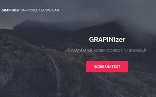 Grapinizer, aplicaţia online care îţi "corectează" textele după modelul Maria Grapini