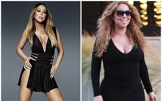 Victima traiului pe picior mare: Mariah Carey continuă să se îngraşe