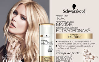 Schwarzkopf Essence ULTÎME: noul brand super-premium pentru îngrijirea părului, dezvoltat în exclusivitate cu supermodelul Claudia Schiffer