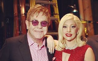 Elton John lucrează cu Lady Gaga la noul ei album