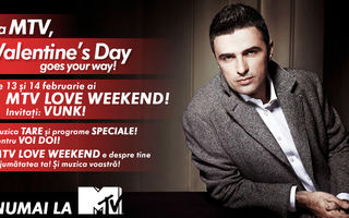 MTV România îți aduce dragostea de Valentine’s Day alături de VUNK!