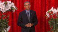 Sotii Obama, declaratii de dragoste in public (Video)