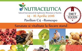 NUTRACEUTICA & DIET FOOD – 14-16 aprile Pavilion C4 Romexpo