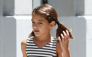 Fiica lui Katie Holmes şi a lui Tom Cruise, plină de fiţe la doar 9 ani