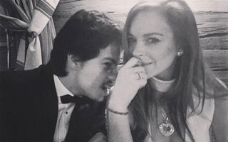 Lindsay Lohan s-a logodit cu iubitul rus